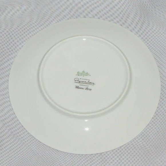 Rosenthal Classic Rose Bread Plate 6" Germany Cottagecore - Picture 3 of 5